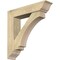 Ekena Millwork Imperial Traditional Rough Sawn Bracket w/ Offset Brace, Douglas Fir, 8"W x 36"D x 36"H BKT0806X36X36IMP01RDF - alternate 1